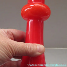 Load image into Gallery viewer, 1960s CARNABY Glass Vase. Designed by Per Lutken for Holmegaard Glass
