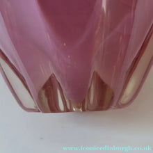 Load image into Gallery viewer, Vintage 1960s Rose Pink Chunky JAPANESE GLASS Vase by Hineri Iwatsu, Japan
