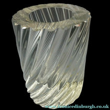 Load image into Gallery viewer, Scandinavian Glass Vase. Made in Finland. Designed by Kaj Franck for Nuutajarvi Notsjo 1963
