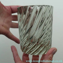 Load image into Gallery viewer, Scandinavian Glass Vase. Made in Finland. Designed by Kaj Franck for Nuutajarvi Notsjo 1963
