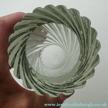 Load image into Gallery viewer, Scandinavian Glass Vase. Made in Finland. Designed by Kaj Franck for Nuutajarvi Notsjo 1963
