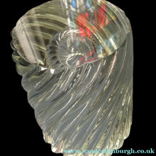 Load image into Gallery viewer, Scandinavian Glass Vase. Made in Finland. Designed by Kaj Franck for Nuutajarvi Notsjo 1963

