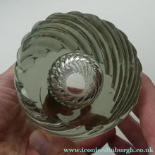 Load image into Gallery viewer, Scandinavian Glass Vase. Made in Finland. Designed by Kaj Franck for Nuutajarvi Notsjo 1963
