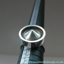 Load image into Gallery viewer, Vintage Scandinavian Miniamalistic 925 Sterling Silver Ring. Size N / 0
