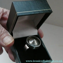 Load image into Gallery viewer, Vintage Scandinavian Miniamalistic 925 Sterling Silver Ring. Size N / 0
