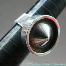 Load image into Gallery viewer, Vintage Scandinavian Miniamalistic 925 Sterling Silver Ring. Size N / 0
