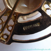 Load image into Gallery viewer, Scottish 9ct Gold Brooch 1960s by Robert Allison
