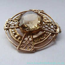 Load image into Gallery viewer, Scottish 9ct Gold Brooch 1960s by Robert Allison
