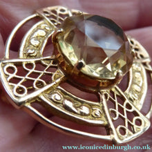 Load image into Gallery viewer, Scottish 9ct Gold Brooch 1960s by Robert Allison
