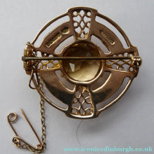 Load image into Gallery viewer, Scottish 9ct Gold Brooch 1960s by Robert Allison
