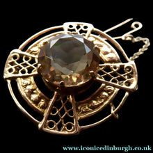 Load image into Gallery viewer, Scottish 9ct Gold Brooch 1960s by Robert Allison
