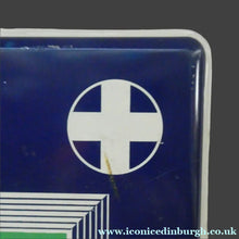 Load image into Gallery viewer, Vintage 1960s SCOTTISH First Aid Kit in a Tin (with some vintage contents). Wallace, Cameron &amp; Co Ltd (Glasgow)
