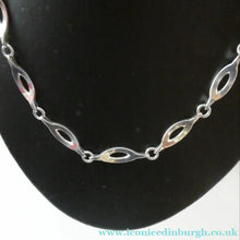 Load image into Gallery viewer, Vintage 1960s Scottish Silver Necklace. With Edinburgh Hallmark 1967
