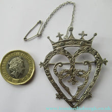 Load image into Gallery viewer, Vintage Edinburgh Hallmarked Solid Silver Scottish Luckenbooth Brooch
