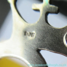 Load image into Gallery viewer, Vintage Edinburgh Hallmarked Solid Silver Scottish Luckenbooth Brooch
