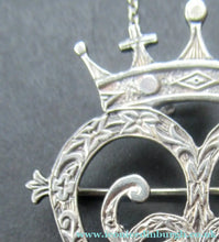 Load image into Gallery viewer, Vintage Edinburgh Hallmarked Solid Silver Scottish Luckenbooth Brooch
