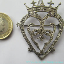 Load image into Gallery viewer, Vintage Edinburgh Hallmarked Solid Silver Scottish Luckenbooth Brooch
