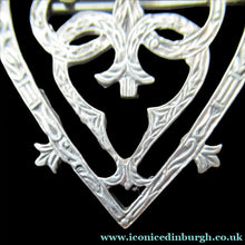 Load image into Gallery viewer, Vintage Edinburgh Hallmarked Solid Silver Scottish Luckenbooth Brooch
