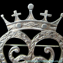 Load image into Gallery viewer, Vintage Edinburgh Hallmarked Solid Silver Scottish Luckenbooth Brooch
