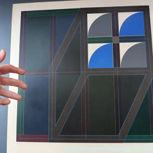 Load image into Gallery viewer, Gordon House (1932 - 2004). 1960s POP ART Screenpint. Entitled Series 40cm E. Pencil Signed
