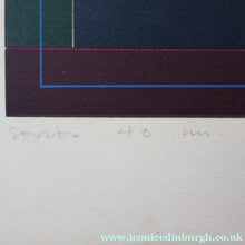 Load image into Gallery viewer, Gordon House (1932 - 2004). 1960s POP ART Screenpint. Entitled Series 40cm E. Pencil Signed
