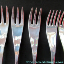 Load image into Gallery viewer, 1960s Robert Welch Alveston Silver Plate Forks
