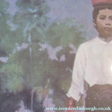 Load image into Gallery viewer, Sir Gerald Kelly 1960s Original Framed Print. Girl with Pitcher
