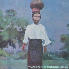 Load image into Gallery viewer, Sir Gerald Kelly 1960s Original Framed Print. Girl with Pitcher
