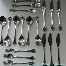 Load image into Gallery viewer, Job Lot of Lotus Cutlery Designed by Bjorn Wiinblad for Rosenthal
