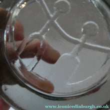 Load image into Gallery viewer, 1960s Smoky Grey Moulded Glass Bowl by Erik Hoglund for Kosta Boda

