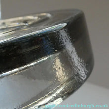 Load image into Gallery viewer, 1960s Smoky Grey Moulded Glass Bowl by Erik Hoglund for Kosta Boda

