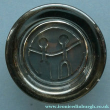 Load image into Gallery viewer, 1960s Smoky Grey Moulded Glass Bowl by Erik Hoglund for Kosta Boda
