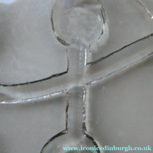 Load image into Gallery viewer, 1960s Smoky Grey Moulded Glass Bowl by Erik Hoglund for Kosta Boda

