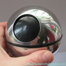 Load image into Gallery viewer, 1960s Swedish Stainless Steel Ball Ashtray. Space Age Design
