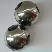 Load image into Gallery viewer, 1960s Swedish Stainless Steel Ball Ashtray. Space Age Design
