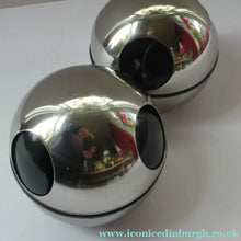 Load image into Gallery viewer, 1960s Swedish Stainless Steel Ball Ashtray. Space Age Design
