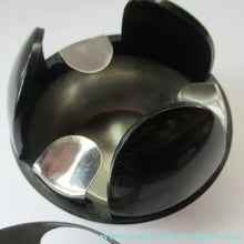 Load image into Gallery viewer, 1960s Swedish Stainless Steel Ball Ashtray. Space Age Design
