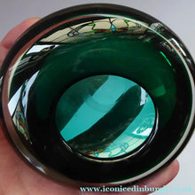 Load image into Gallery viewer, SPACE AGE Shallow Glass Bowl. Probably DANISH and Designed by Per Lutken
