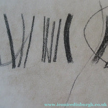 Load image into Gallery viewer, St Ives School: Alexander Mackenzie. Abstract Drawing Signed &amp; titled 18 June 1963
