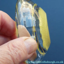 Load image into Gallery viewer, Sweet 1960s Scottish Strathearn Glass Paperweight in a Dish
