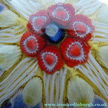 Load image into Gallery viewer, Sweet 1960s Scottish Strathearn Glass Paperweight in a Dish
