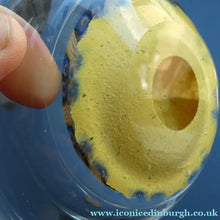 Load image into Gallery viewer, Sweet 1960s Scottish Strathearn Glass Paperweight in a Dish
