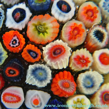 Load image into Gallery viewer, 1960s Large Vintage Strathearn Millefiori Close Pack Carpet Paperweight
