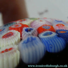 Load image into Gallery viewer, 1960s Large Vintage Strathearn Millefiori Close Pack Carpet Paperweight
