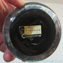 Load image into Gallery viewer, Vintage Strathearn Paperweight 1960s Millefiori Canes and Latticino Half Spokes
