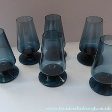 Load image into Gallery viewer, 1960s STROMA. Classic Scottish CAITHNESS GLASS Twilight Coloured Liqueur or Shot Glasses
