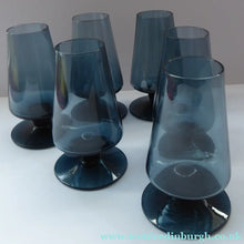 Load image into Gallery viewer, 1960s STROMA. Classic Scottish CAITHNESS GLASS Twilight Coloured Liqueur or Shot Glasses
