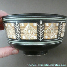 Load image into Gallery viewer, Vintage 1960s Studio Pottery Decorative Bowl. Signed on the Base Ambleside
