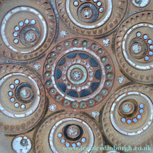 Load image into Gallery viewer, 1960s STUDIO POTTERY. Rare Large Newlyn Harbour Pottery Dish or Flat Bowl by Dennis Lane (Cornwall)
