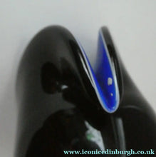 Load image into Gallery viewer, Stunning 1950s SEGUSO DALLA VENEZIA Murano Clam Shell Vase. Rare Blue Colour
